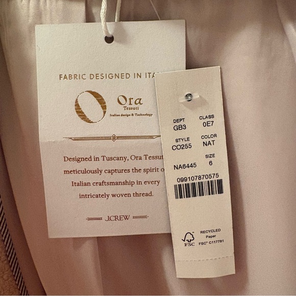 NWT J.Crew Bridgette tweed lady jacket - Picture 7 of 8